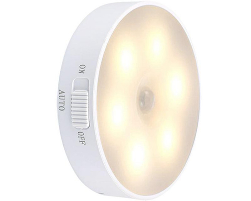 Capteurs de mouvement rechargeables de lumière d'USB LED 0.8W magnétique avec 3 modes