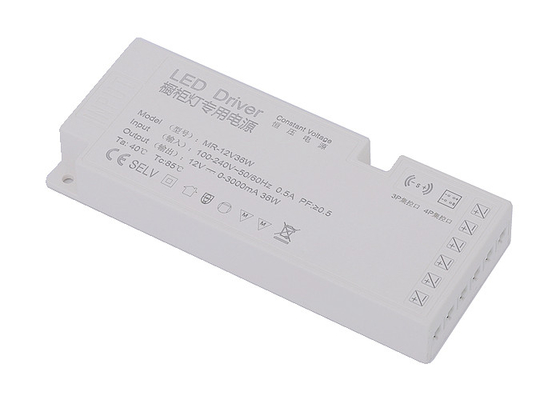 Conducteur Power Supply Constant Voltage de lumière de bande de C.C 12V 36W 3A LED