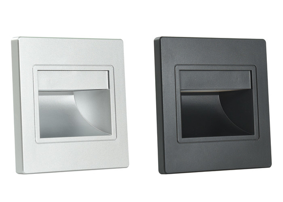 Rétro extérieur du capteur de mouvement 1.5W de lumières des escaliers LED de bougeoir de mur enfoncé