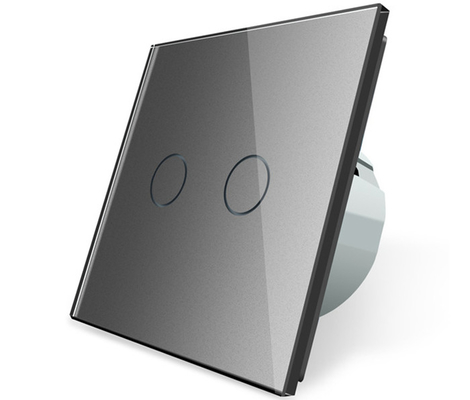 Le capteur de touche légère de manières de Smart 2 commute C.A. 100 - le verre trempé 250V